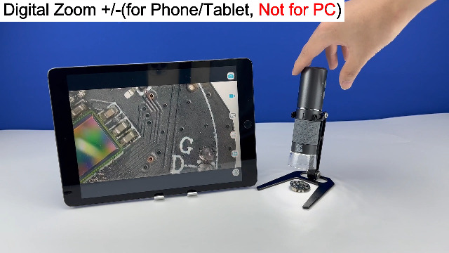 Amazon.com : Ninyoon 4K WiFi Microscope, Upgraded Stand for iPhone